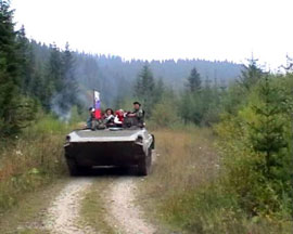 pásový tank